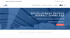 Desktop Screenshot of bluepack.se